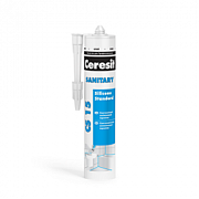 Герметик Ceresit СS 15 санитарный силиконовый прозр., 280мл