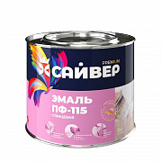 Эмаль ПФ-115 САЙВЕР желтая, 0.8кг