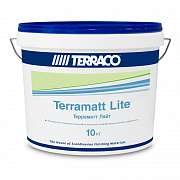 Краска акриловая TERRACO Terramatt Lite acrylic для внутр.работ матовая, 10кг