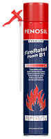 Пена монтажная Penosil Premium FireRated B1 огнеупорная бытовая, 720мл