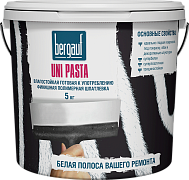 Шпаклевка готовая финишная Bergauf Uni Pasta влагостойкая полимерная, 5кг