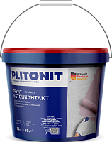 Грунт бетонконтакт PLITONIT адгезионный праймер для обработки гладких оснований, 4.5кг