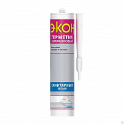 Герметик силиконовый санитарный ЭКОН Henkel белый, 280мл